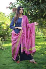 Maheshwari Silk Dupatta